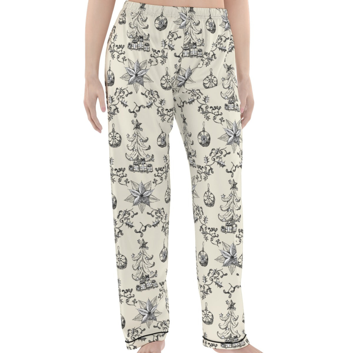 Trim the Tree Toile