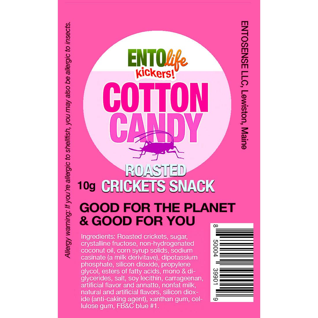Cotton Candy Cricket Snacks