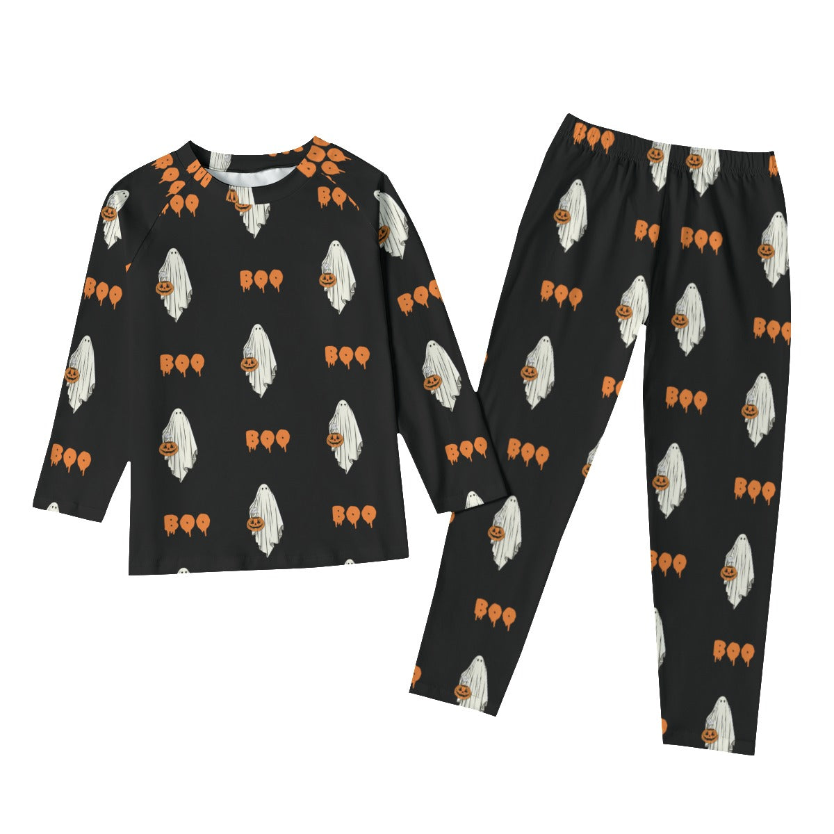 Kids' Cozy Ghost PJs