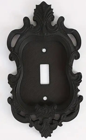 Gothic Black Light Switch Plate