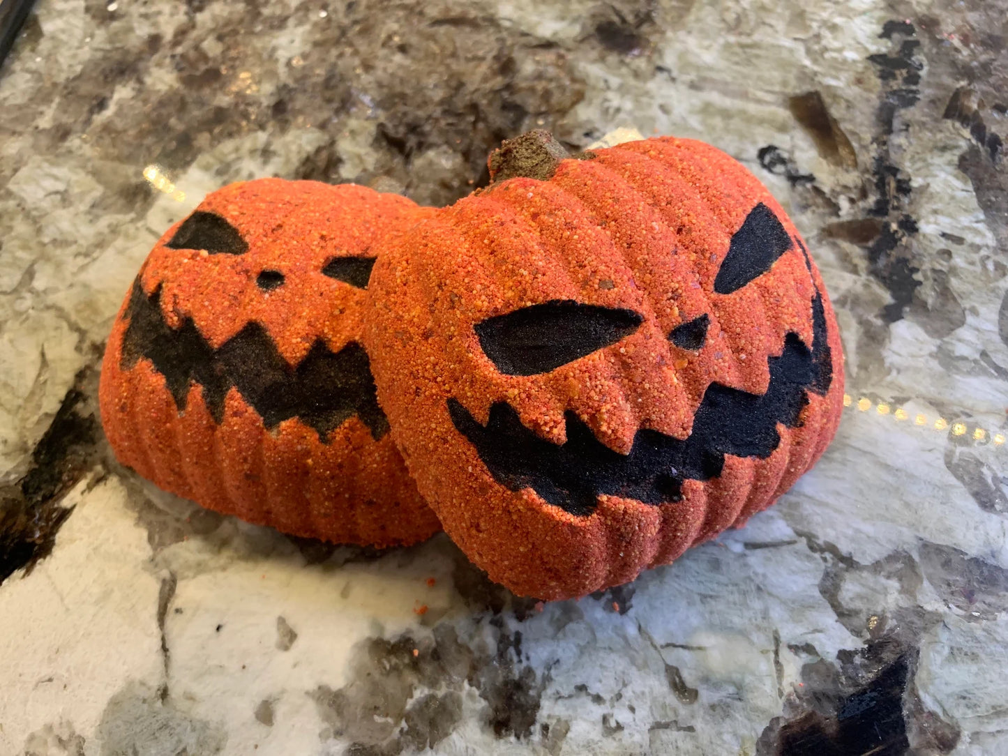 Jack-O-Lantern Bath Bomb