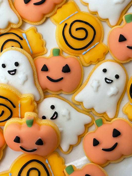 Faux Mini Halloween Cookies