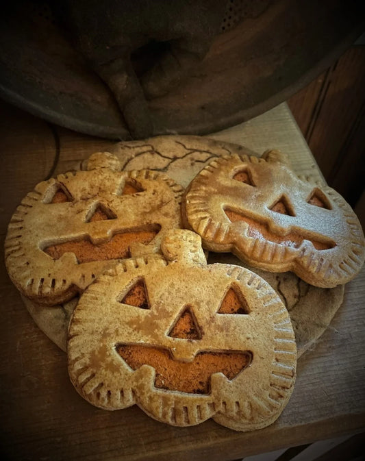 Faux Jack-O-Lantern Tart/Cookie