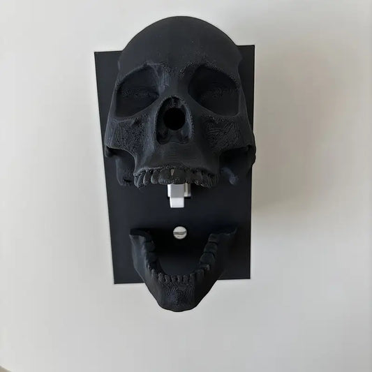 Skull Light Switch Plate